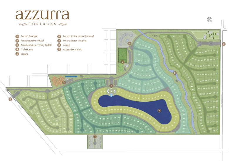 Masterplan Azzurra Tortugas