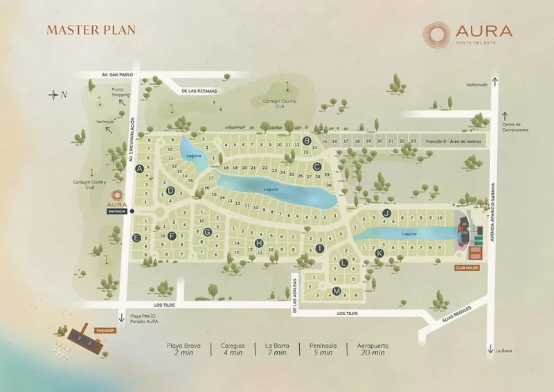 Masterplan Aura Brava Golf