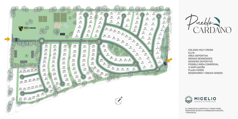 Masterplan Pueblo Cardano