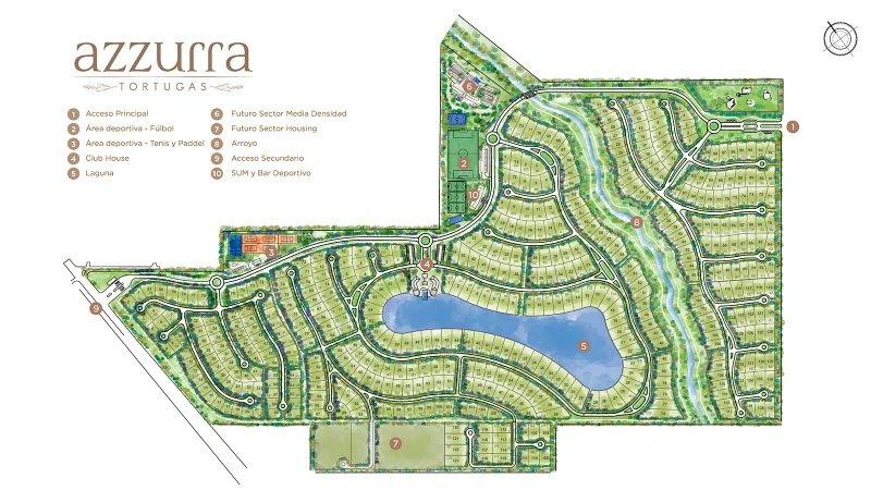 Masterplan Azzurra Tortugas